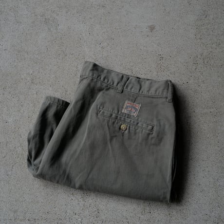 ［W37］VINTAGE POLO CHINO 2tuck SHORTS_Military Olive_no.6