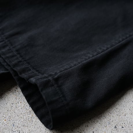 [W36 L32] Super Black_VINTAGE POLO CHINO 2tuck Pants_no.1