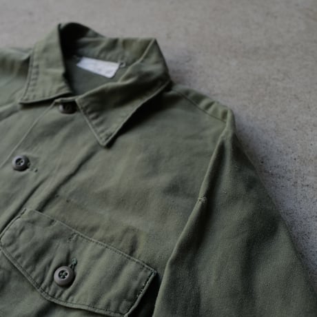 ［ XL (16 1/2)］USARMY Olive Green Shirts_Cotton100_no.16