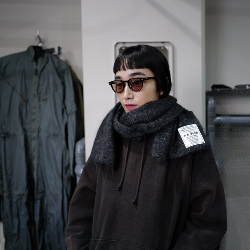 Kid Mohair Neckwear Scarf 