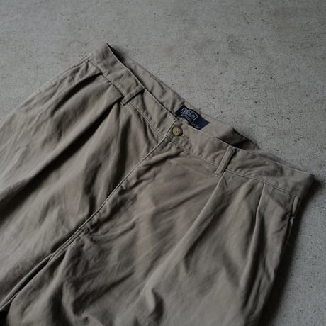[W34 L30] POLO CHINO 2tuck PANTS_90s vintage_no.6