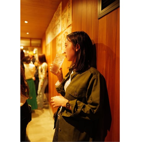 ［for WOMEN］USARMY Olive Green Shirts_deadstock_Aタイプ_襟にスレあり