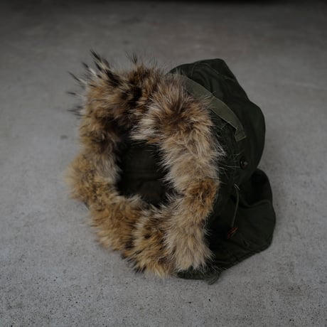 ［Free size］m51_first model_coyote fur hood_no.3