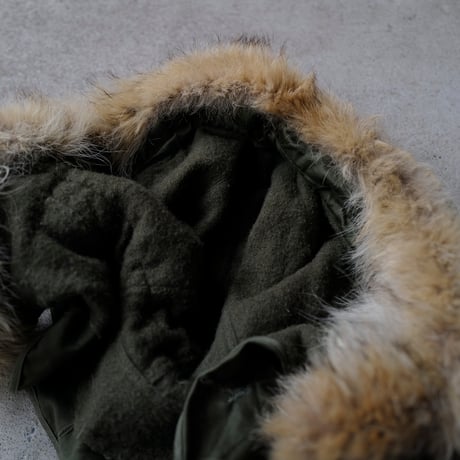 ［Free size］m51_first model_coyote fur hood_no.2