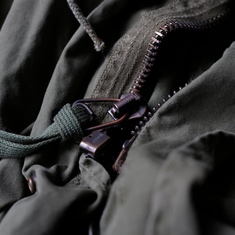 ［M］m65 parka_Black zipper