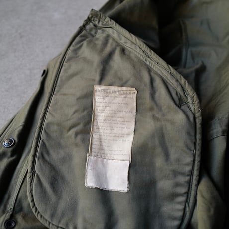 ［L］m48 parka with stencil