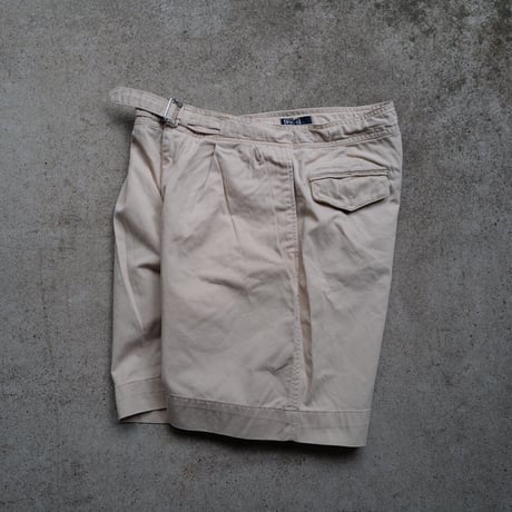 [W36] POLO CHINO SHORTS 2tuck_80-90s vintage_no.1