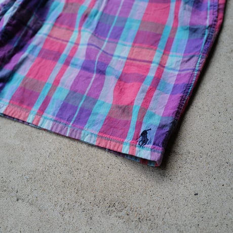 [W38] POLO SHORTS 2tuck_80s vintage_no.7