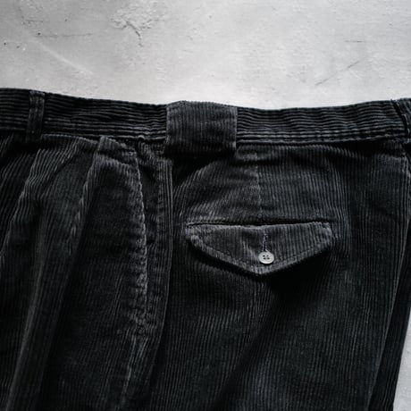 [W33 L32] POLO CORDUROY PANTS 2tuck_80-90s vintage
