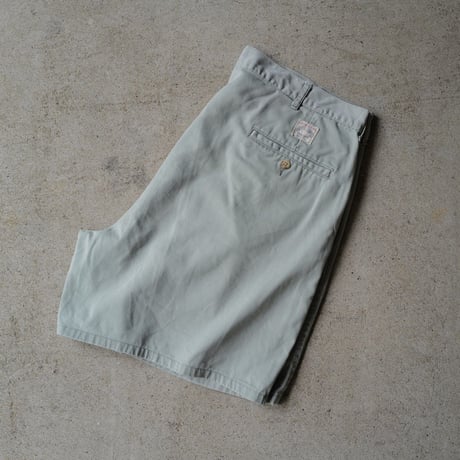 [W35] POLO CHINO SHORTS 2tuck_80s vintage