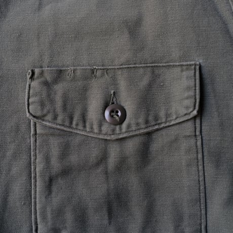 ［XXL (17 1/2) ］USARMY Olive Green Shirts_no.11