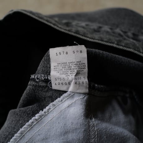 [W35 L31] Levi's 505_Gray Black Tab