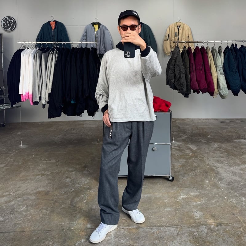 anytee classics] Two Tone Hoodie | anytee