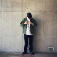 ［XL fit］USARMY Olive Green Shirts_First model_no.10