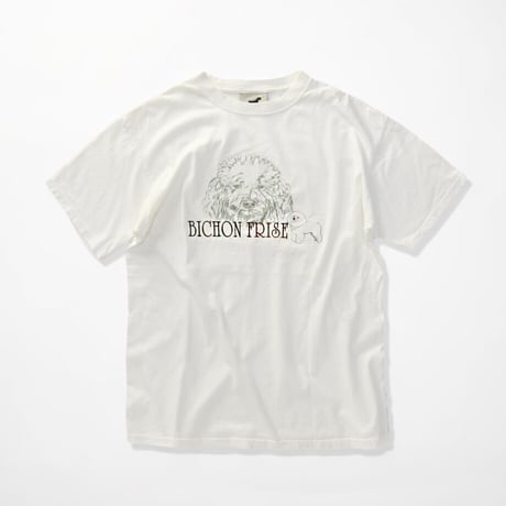 ［L］Dog Tee_90s vintage_made in Nicaragua (fablic USA)