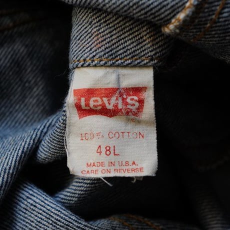 ［48-Long］Levi's Faded Denim Jacket
