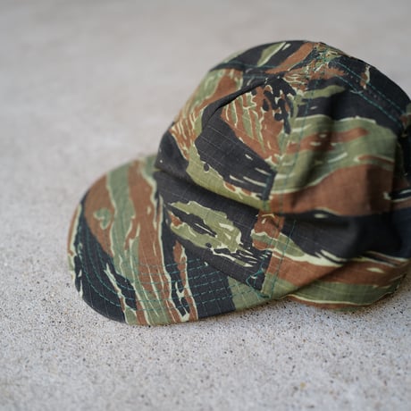 Tiger Stripe Camo Cap_made in USA_deadstock
