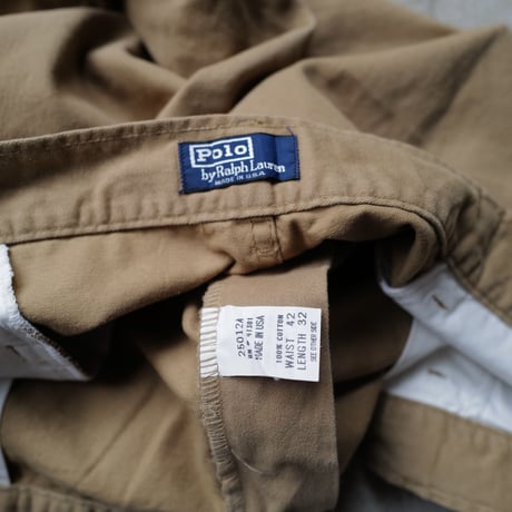 [W42] POLO by Ralph Lauren Cargo Pants_MADE IN USA_80-90s vintage