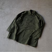 ［17 1/2 XXL fit］USARMY Olive Green "BIG" Shirt_deadstock_no.12
