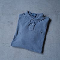 ［XL］POLO SHIRT_MADE IN USA_80-90s vintage_no.7