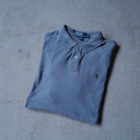 ［XL］POLO SHIRT_MADE IN USA_80-90s vintage_no.7