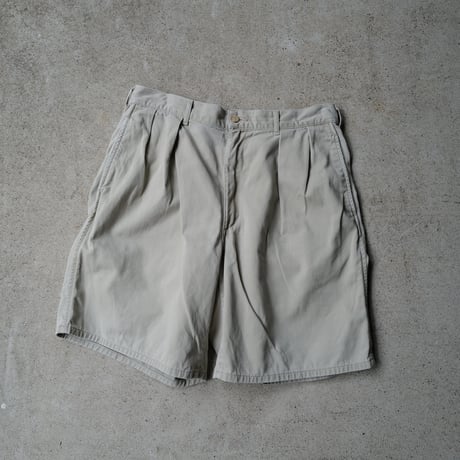 [W34] POLO CHINO 2tuck shorts_made in USA_80-90s vintage_no.36