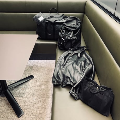 Fragments of Vintage Leather_Parachute Bag