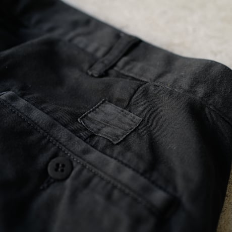 [W36 L31] Super Black_VINTAGE POLO CHINO 2tuck Pants_no.12