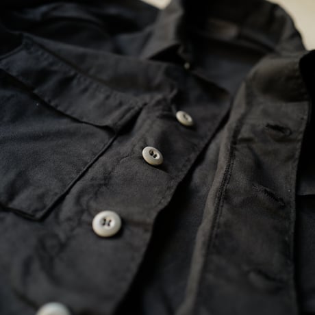 [M-Regular] Super Black_B.D.U. Conbat Coat_no.2