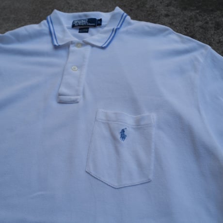 ［L］POLO SHIRT_MADE IN Bolivia_90s vintage_no.5