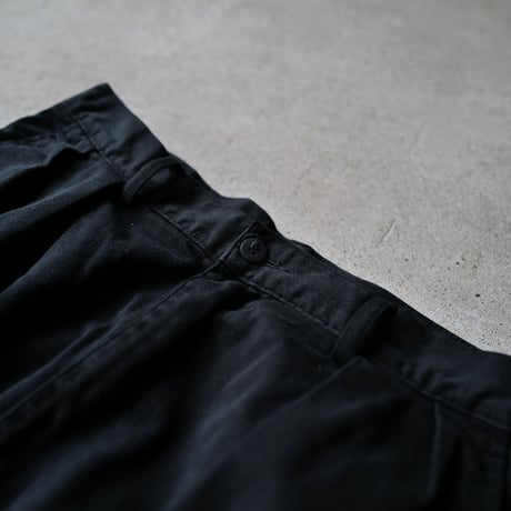 [W32 L32] Super Black_VINTAGE POLO 2tuck Pants_no.1