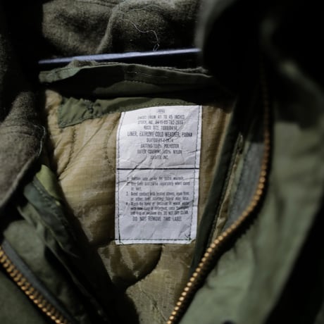 ［L］m65 parka_fullset_deadstock_no. 10