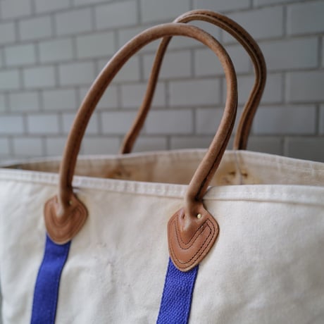 L.L.Bean_TOTE BAG_ leather handle model_ 1980s vintage