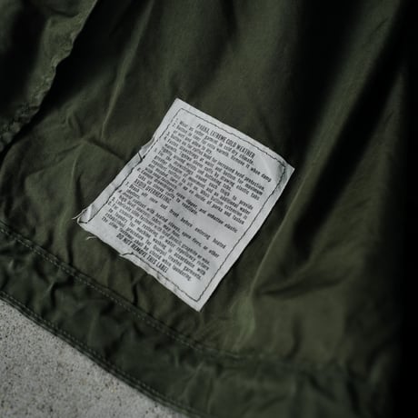 ポップアップ先行［S］m65 parka_Mini Tag model_no.15