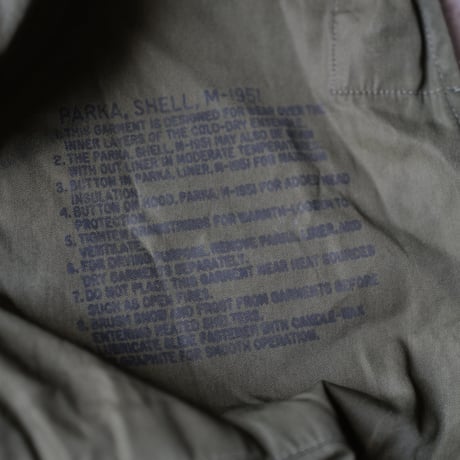 オンライン専用［S］m51 parka_deadstock_no.34