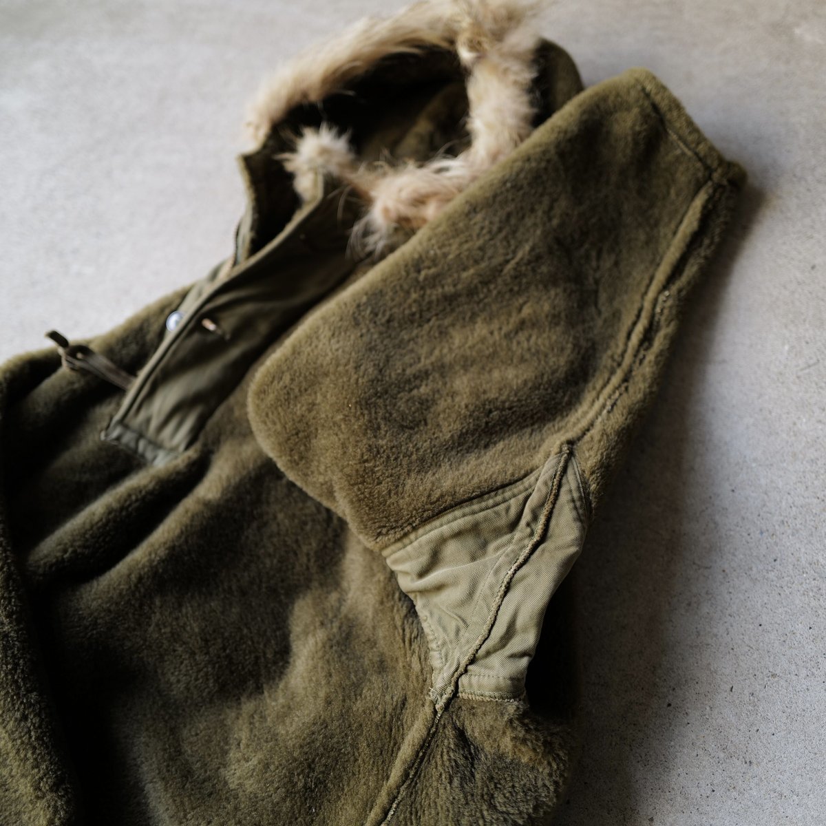 極美品US.ARMY M-43 ALPACA BOA LINER 1940s Vintage U.S.ARMY M-43 Liner Alpaca ヴィンテージM－43