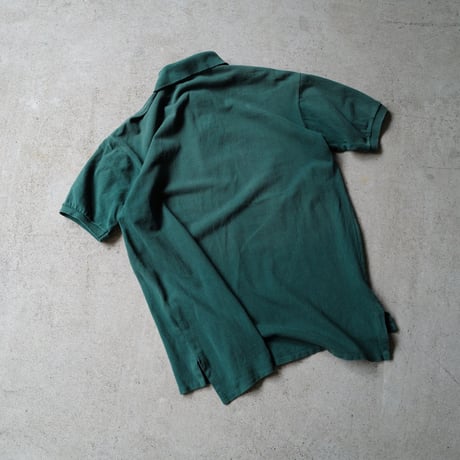 ［L］POLO SHIRT_MADE IN USA_80-90s vintage