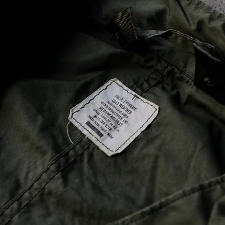 ［M］m65 parka_mini tag model_deadstock_no.101