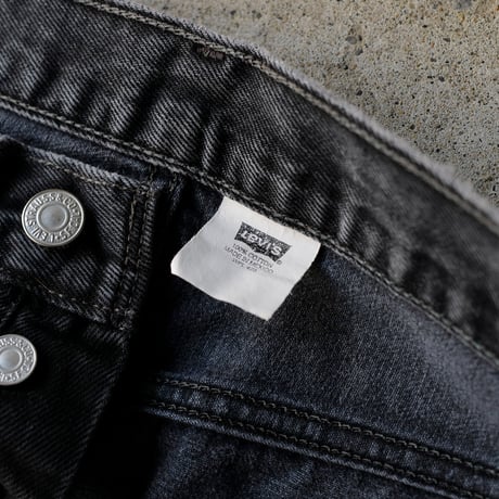 ［W33 L30］Levi's 501_Sulfur Black_no.11