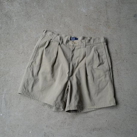 [W34] POLO CHINO 2tuck shorts_made in Singapore_90s vintage_no.39