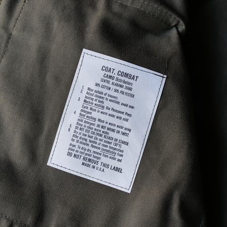 ［M & L］B.D.U. Jacket_Tiger Camo_deadstock