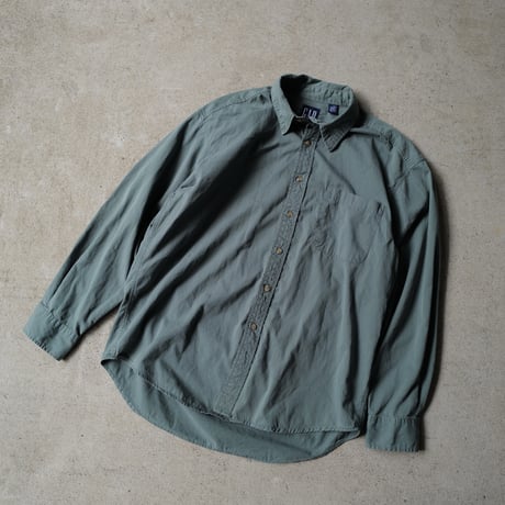 ［L］Military Olive SHIRT_GAP_90s vintage_no.8