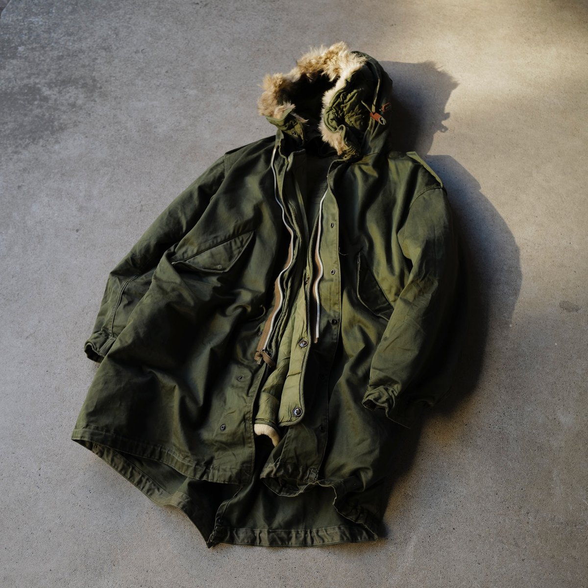 M］m51 parka_First model_fullset_near deadstock