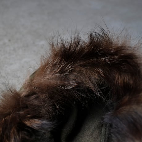 ［Free size］m51_first model_coyote fur hood_deadstock_no.4