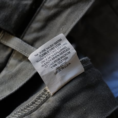 [W38 L32] VINTAGE POLO CHINO 2tuck Pants_Military Color_no.6
