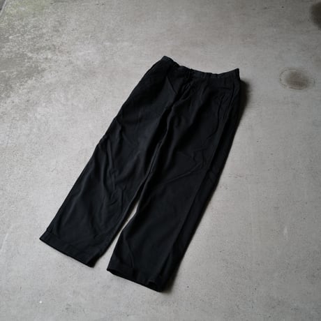 [W34 L30] Super Black_VINTAGE POLO CHINO 2tuck Pants_no.3