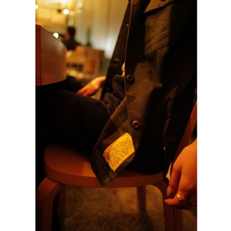 ［for WOMEN］USARMY Olive Green Shirts_deadstock_Aタイプ_襟にスレあり
