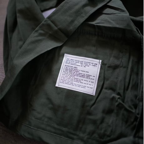 ［XL-Regular］USARMY Jungle Fatigue Jacket 5th “Two-Tone Detail”_deadstock