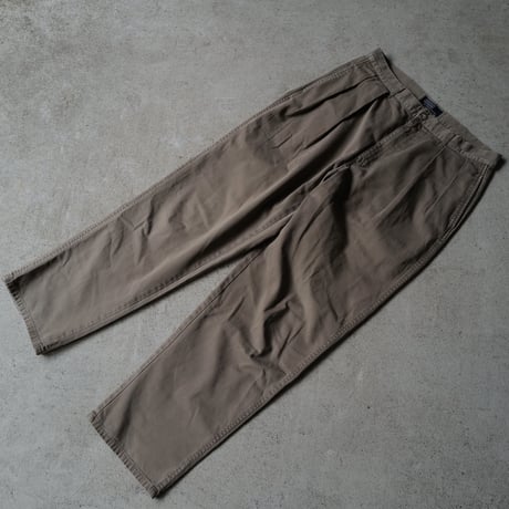 [W34 L32] POLO CHINO 2tuck PANTS_90s vintage_no.5