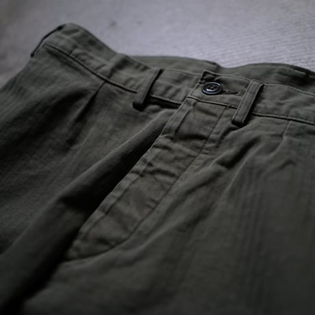 [anytee classics] Military Wide Trousers